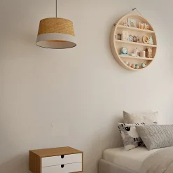 Papier peint à peindre vinyle intissé, texturé L.1000 x l.53cm, GoodHome Wampi