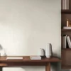 Papier peint à peindre vinyle intissé à rayures blanc L. 2500 x l. 106 cm GoodHome Hedera