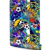 Papier Peint BALLE Graffitis Colorés Pour Chambre D'Enfant