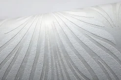 Papier peint baroque EDEM 83003BR60 Papier peint intissé à peindre texturé avec un dessin graphique mat blanc