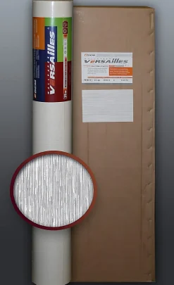 Papier peint blanc non-tissé à peindre texture fine rayure EDEM 80373BR60 4 rouleaux