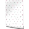 Papier Peint COEURS Pastel Couleurs Pour Chambre D'Enfant