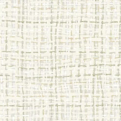 Papier peint expansé sur intissé tissage Abaca rabane vert L.1005 x l.53cm Lutèce