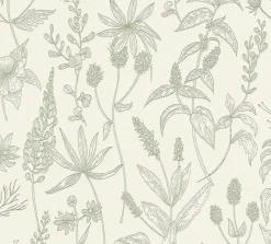 Papier peint expansé sur intissé Fleur L.10.05 x l.0.53 m. - Réf. AS-373635