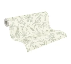 Papier peint expansé sur intissé Fleur L.10.05 x l.0.53 m. - Réf. AS-373635