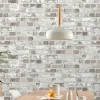 Papier peint imitation brique vinyle sur intissé Givry GoodHome beige rosé