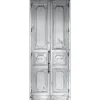 Papier peint intissé 3D effet trompe l'oeil, décor unique de porte de manoir, 96 cm X 250 cm, garanti.