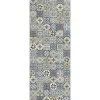 Papier peint intissé décoratif unique, style carreaux de ciment chic, 96 cm X 250 cm, look typique et élégant