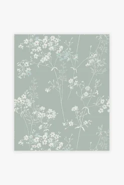 Papier peint intissé feuillage romantique Next