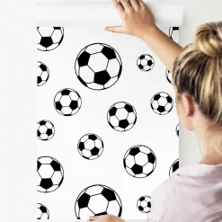 Papier Peint Intissé FOOTBALL Sport Pour Chambre D'Enfant