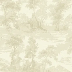 Papier peint Intissé GoodHome Jervi crème