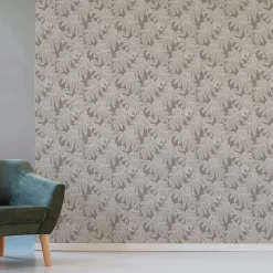 Papier peint Intissé GoodHome Pyroo beige
