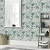 Papier peint Intissé GoodHome Prehn vert