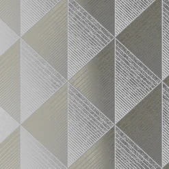 Papier peint Intissé GoodHome Argin gris