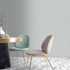Papier peint intissé GoodHome Onagre blanc