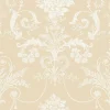Papier peint intissé Josette imprimé bouquet de roses beige L.1000 x l.52cm Laura Ashley