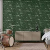Papier peint intissé Les aventures " Walk to the wild " vert L.1005 x l.53cm Lutèce