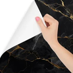 Papier Peint Intissé Photo INTISSE Marbre Abstraction Pour Salon 300cm x 210cm