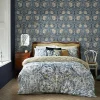 Papier peint intissé Pimpernel bleu L.1000 x l.52cm William Morris