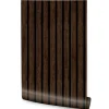 Papier Peint Intissé Pour Salon PLANCHES Lamelles Bois Imitation 3D 53cm x 300cm