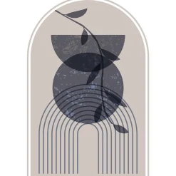 Papier peint intissé pré-encollé fresques géantes - FRESQUE ARCHE CHIC ROMANTIQUE - 90x60cm