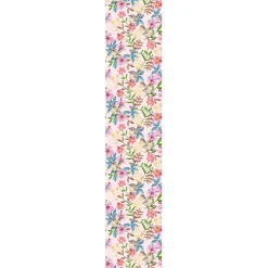 Papier peint intissé pré-encollé - FLEURS ET MOINEAUX - 1 rouleau de 300x60cm