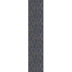 Papier peint intissé pré-encollé - BLEU CHIC ARCHES - 1 rouleau de 300x60cm