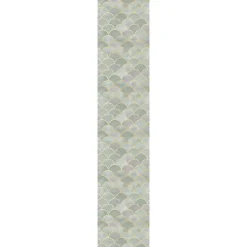 Papier peint intissé pré-encollé - ORNEMENTS CHIC VERT - 1 rouleau de 300x60cm