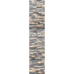 Papier peint intissé pré-encollé - PAREMENT EN PIERRE CHESTER - 1 rouleau de 300x60cm