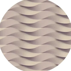 Papier peint intissé pré-encollé fresques géantes - FRESQUE DESIGN VAGUES D'ILLUSION - 120x120cm