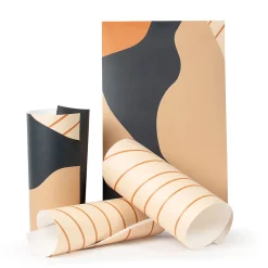 Papier peint intissé pré-encollé fresques géantes - ARCHE MONTAGNES AU CRÉPUSCULE - 150x90cm