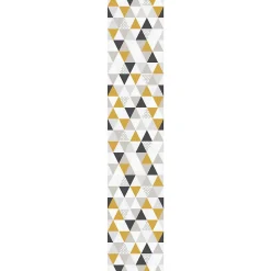 Papier peint intissé pré-encollé - MOTIF GÉOMÉTRIQUE SCANDINAVE TRIANGLES - 1 rouleau de 300x60cm