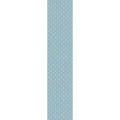Papier peint intissé pré-encollé - ART DÉCO BLEU CLAIRE ÉVENTAIL - 1 rouleau de 300x60cm