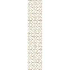 Papier peint intissé pré-encollé - MOTIF GÉOMÉTRIQUE SCANDINAVE - 1 rouleau de 300x60cm