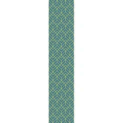 Papier peint intissé pré-encollé - ART DÉCO SCANDINAVE NUANCE BLEU - 1 rouleau de 300x60cm