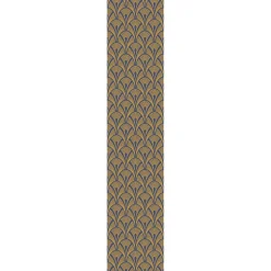 Papier peint intissé pré-encollé - SCANDINAVE ART DÉCO BLEU FONCÉ - 1 rouleau de 300x60cm