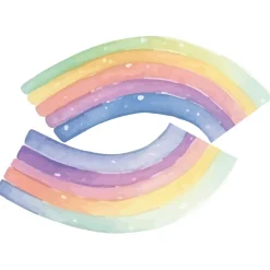 Papier peint intissé pré-encollé fresques géantes - FRESQUE ARC-EN-CIEL - 170x120cm