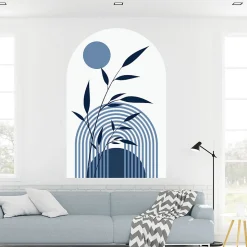 Papier peint intissé pré-encollé fresques géantes - FRESQUE ARCHE ÉCLIPSE EN SILENCE - 180x120cm