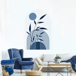 Papier peint intissé pré-encollé fresques géantes - FRESQUE ARCHE ÉCLIPSE EN SILENCE - 180x120cm