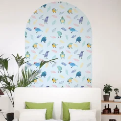Papier peint intissé pré-encollé fresques géantes - ARCHE DES OISEAUX - 175x120cm