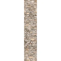 Papier peint intissé pré-encollé - MUR EN PIERRE NORWICH - 1 rouleau de 300x60cm