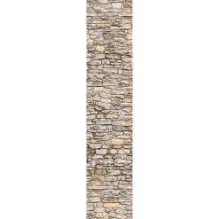 Papier peint intissé pré-encollé - MUR EN PIERRE NORWICH - 1 rouleau de 300x60cm