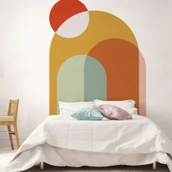 Papier peint intissé pré-encollé fresques géantes - ARCHES DU CRÉPUSCULE - 250x120cm