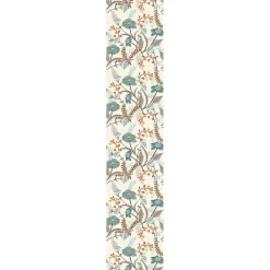 Papier peint intissé pré-encollé - VINTAGE FLEURS BLEUES - 1 rouleau de 300x60cm