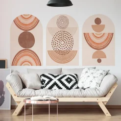 Papier peint intissé pré-encollé fresques géantes - ARCHES ETHNIQUES - 155x120cm