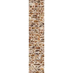 Papier peint intissé pré-encollé - MUR EN PIERRE D'ARDENNE - 1 rouleau de 300x60cm