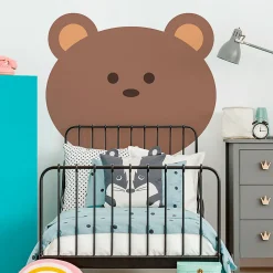 Papier peint intissé pré-encollé fresques géantes - OURSON - 57x60cm