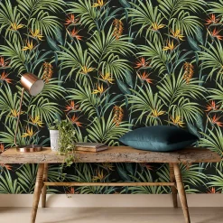 Papier peint intissé tropical Strelizia Superfresco Easy