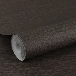 Papier peint intissé uni effet tissage WOW