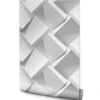 Papier Peint MOTIFS Géométriques 3D Pour La Chambre
